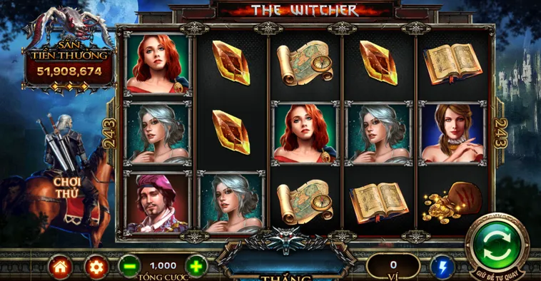 Khám Phá Nổ Hũ Witcher Wild Hunt Tại Go88 Săn Quái Vật Nhận Thưởng Lớn