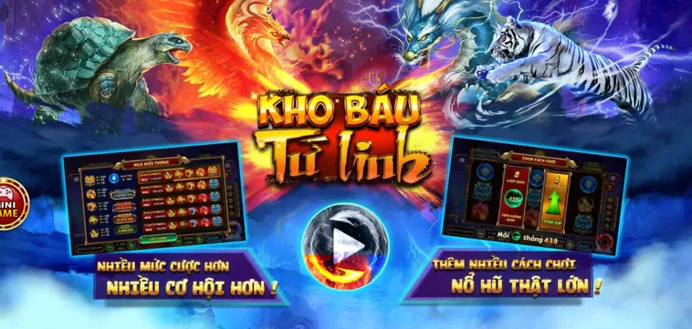 Nổ Hũ Kho Báu Tứ Linh Tại Go88 Mang Đến Cuộc Phiêu Lưu Săn Thưởng Đỉnh Cao