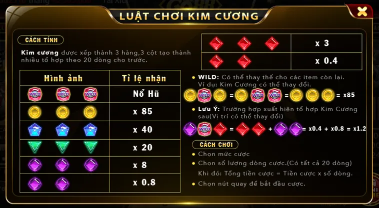 Chinh Phục Kho Báu Với Minigame Kim Cương Tại Go88 Đẳng Cấp Siêu Phẩm