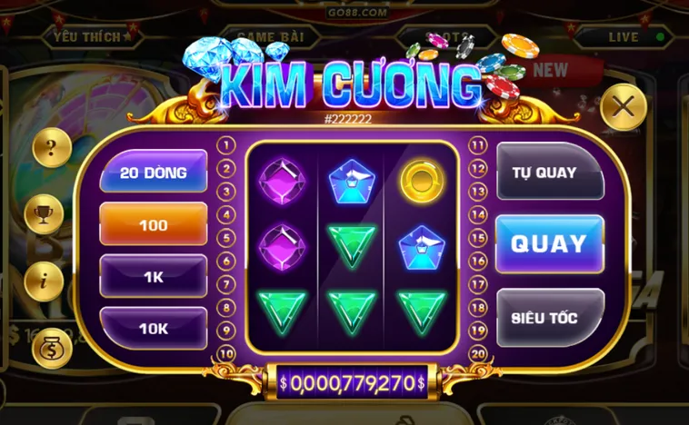 Chinh Phục Kho Báu Với Minigame Kim Cương Tại Go88 Đẳng Cấp Siêu Phẩm