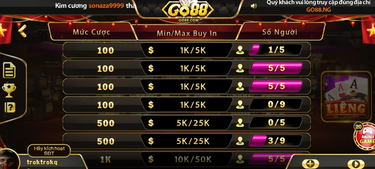Chinh Phục Những Vòng Quay Liêng Tại Go88 Đẳng Cấp