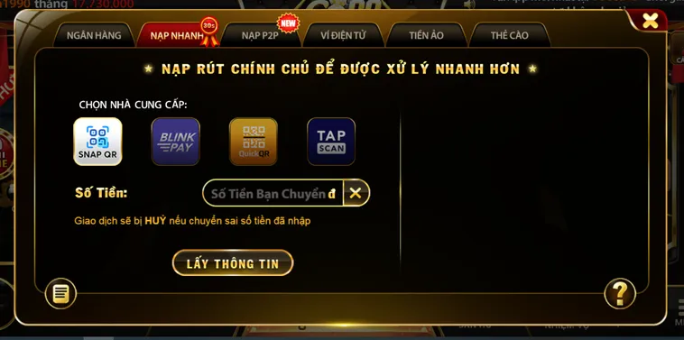 Nạp Tiền Go88 Hướng Dẫn Chi Tiết Để Gia Nhập Cuộc Chơi Đỉnh Cao