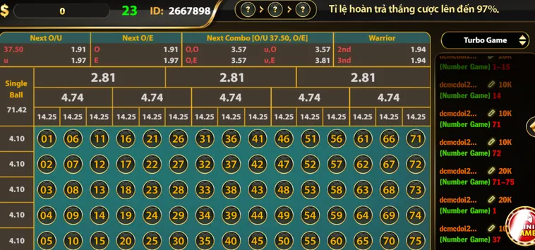 Hướng Dẫn Chơi Number Game Tại Go88 Đỉnh Cao Với Tỷ Lệ Thưởng Lớn