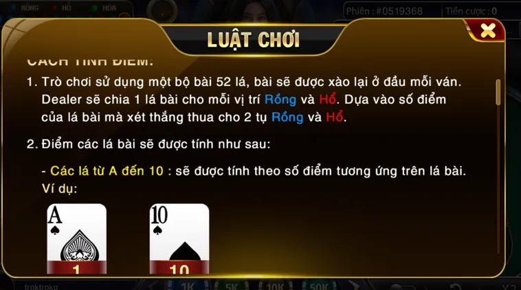 Siêu Phẩm Rồng Hổ Tại Go88 Sân Chơi Cá Cược Đẳng Cấp Cho Các Cược Thủ