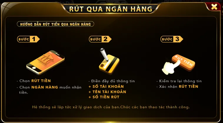 Rút Tiền Về Ngân Hàng Tại Go88 Quy Trình Đơn Giản Tối Ưu Hóa Trải Nghiệm Người Chơi