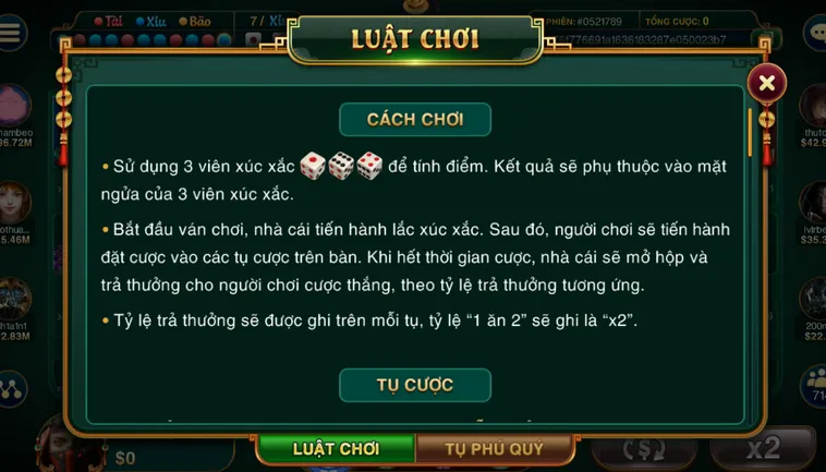 Casino Sicbo Đại Phú Quý Tại Go88 Mang Đến Cơ Hội Chiến Thắng Đột Phá Bùng Nổ