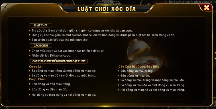 Casino Xóc Đĩa Tại Go88 Mang Đến Trải Nghiệm Cá Cược Chân Thực Đỉnh Cao